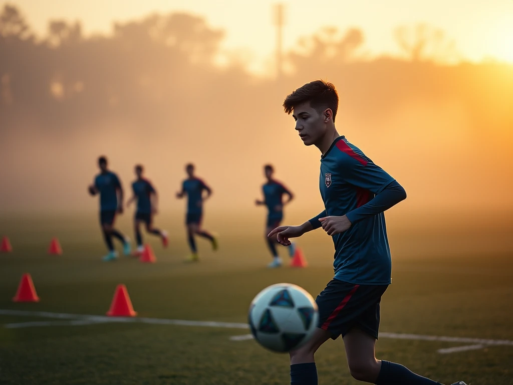 Nicolas Blanco muestra un gran talento en el campo, contribuyendo al juego del Ciclón con excelentes actuaciones