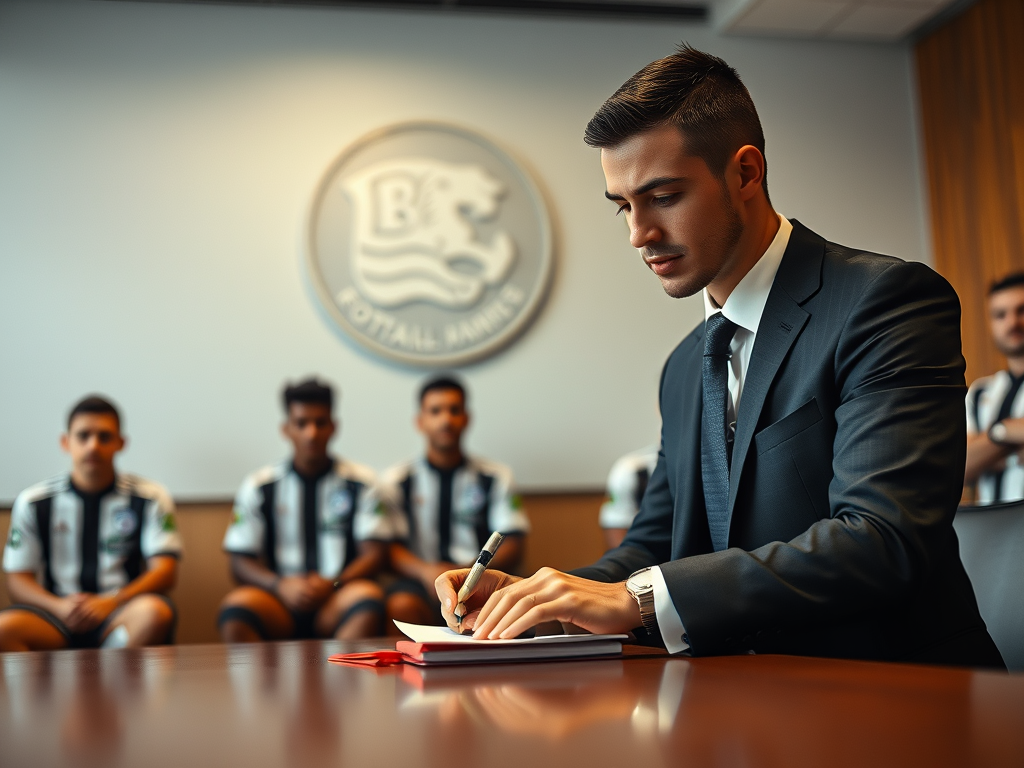 Botafogo busca reforços para a janela de transferências