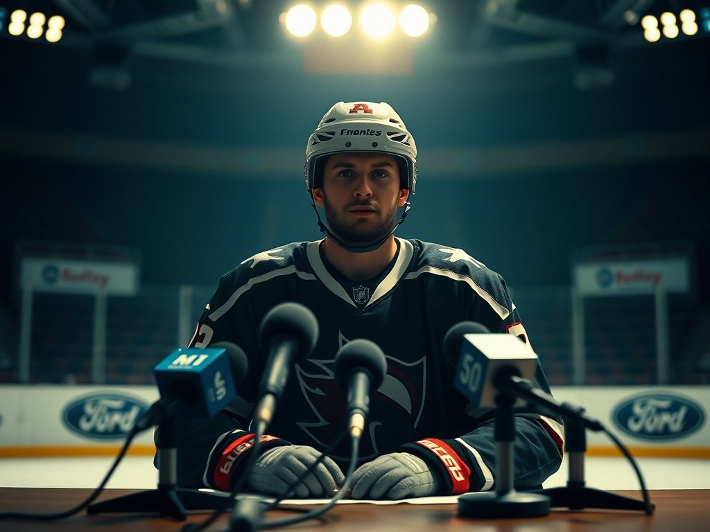 Detroit Red Wings Trade Goalie Sebastian Cossa, Draft Michigan Winger J.P. Hurlbert