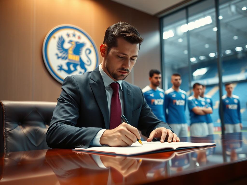 Lech Poznan and transfer speculation surrounding P. Andreev