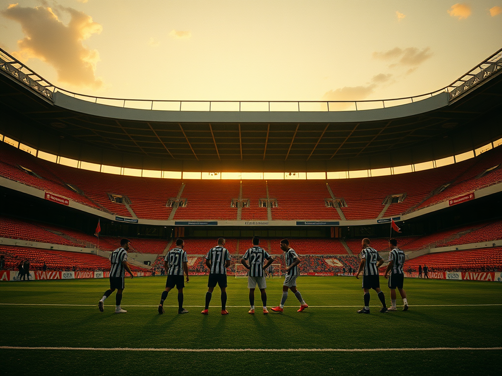 Atletico Mineiro's tactical setup under pressure