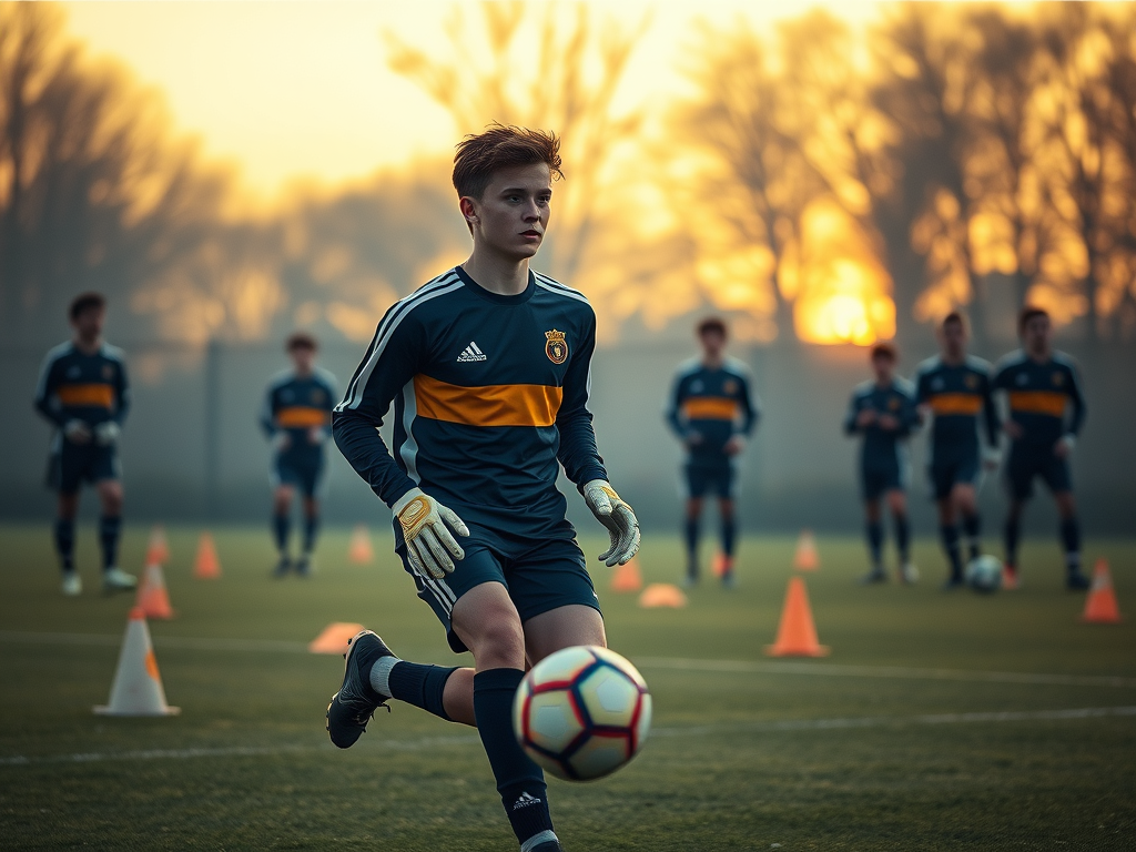 J. Marcinkowski: Rising star for Los Angeles Galaxy in goal