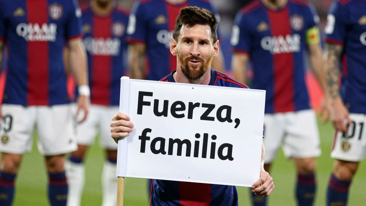 San Lorenzo de Almagro rinde homenaje a Jorge Messi, padre de Lionel Messi, en un momento emotivo antes del clásico...