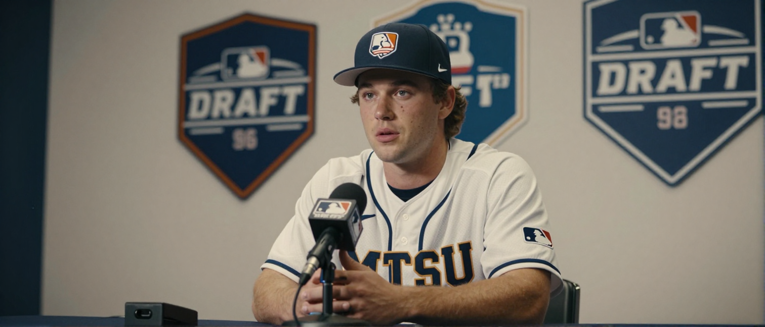 Houston Astros Select MTSU Outfielder Owen Nowak in 2026 MLB Draft
