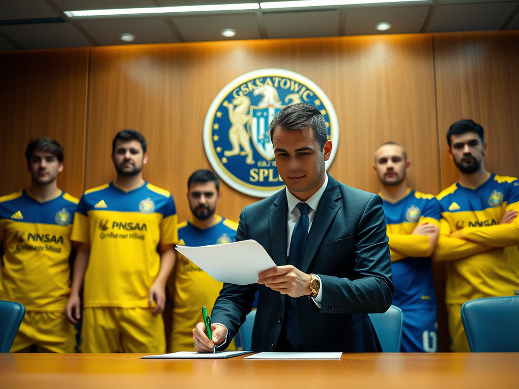 GKS Katowice z perspektywą transferową - nowi gracze w klubie
