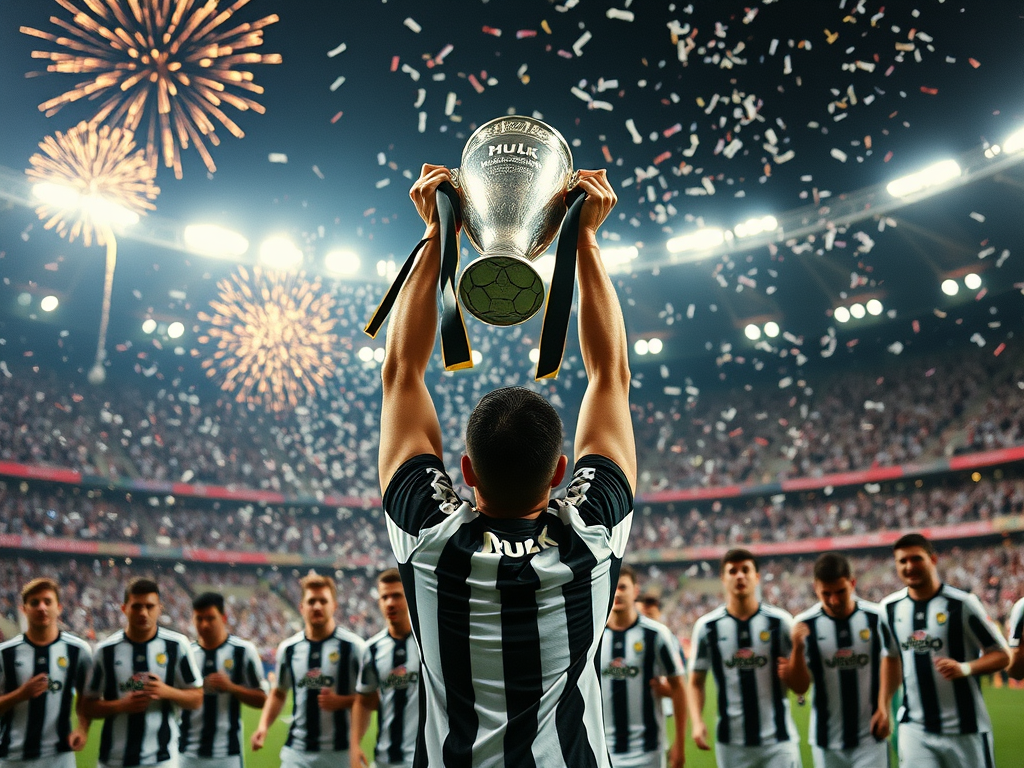 Atletico Mineiro's striking star: Hulk's impact on the pitch