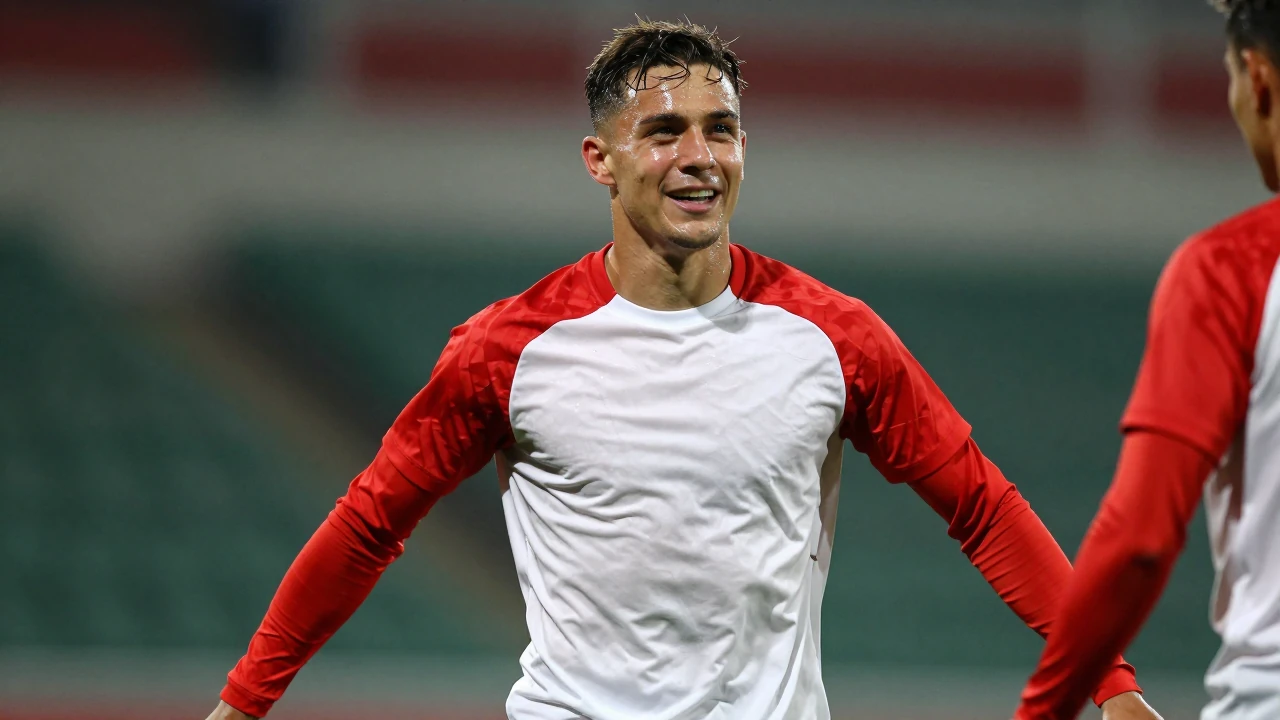 New Zealand player Tim Payne scored a spectacular goal in his debut with Paraguayan club Olimpia