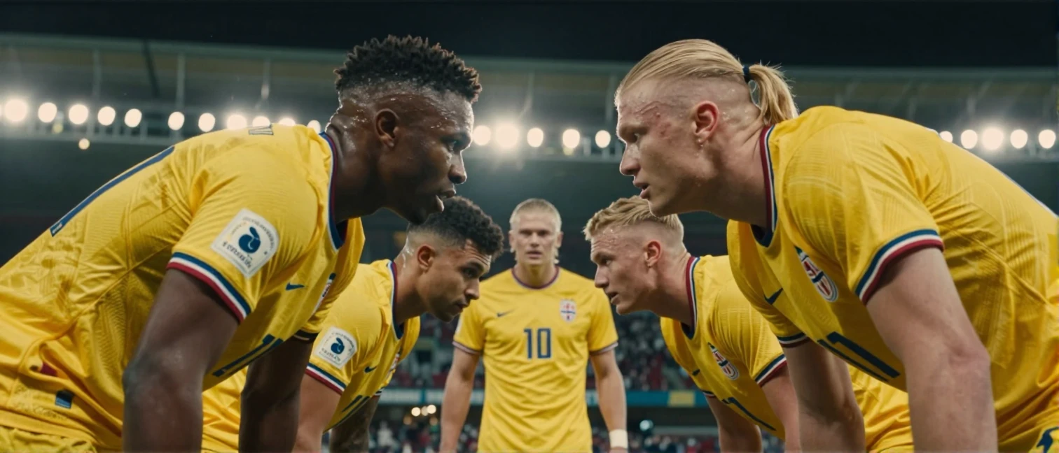 Vinícius and Haaland spark meme ahead of Brazil's clash with Norway