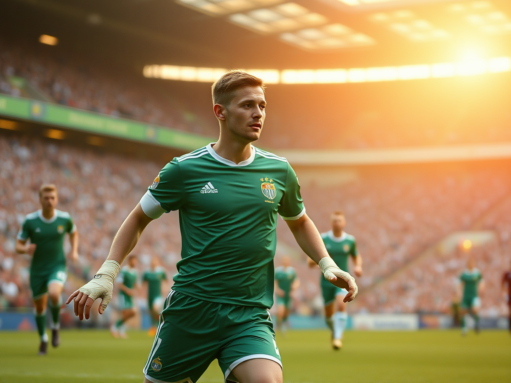 M. Jerke in form - key goalkeeper for Radomiak Radom