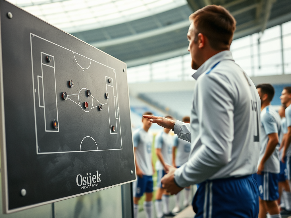 Osijek uživa sve bolje nastupe pod vodstvom trenera