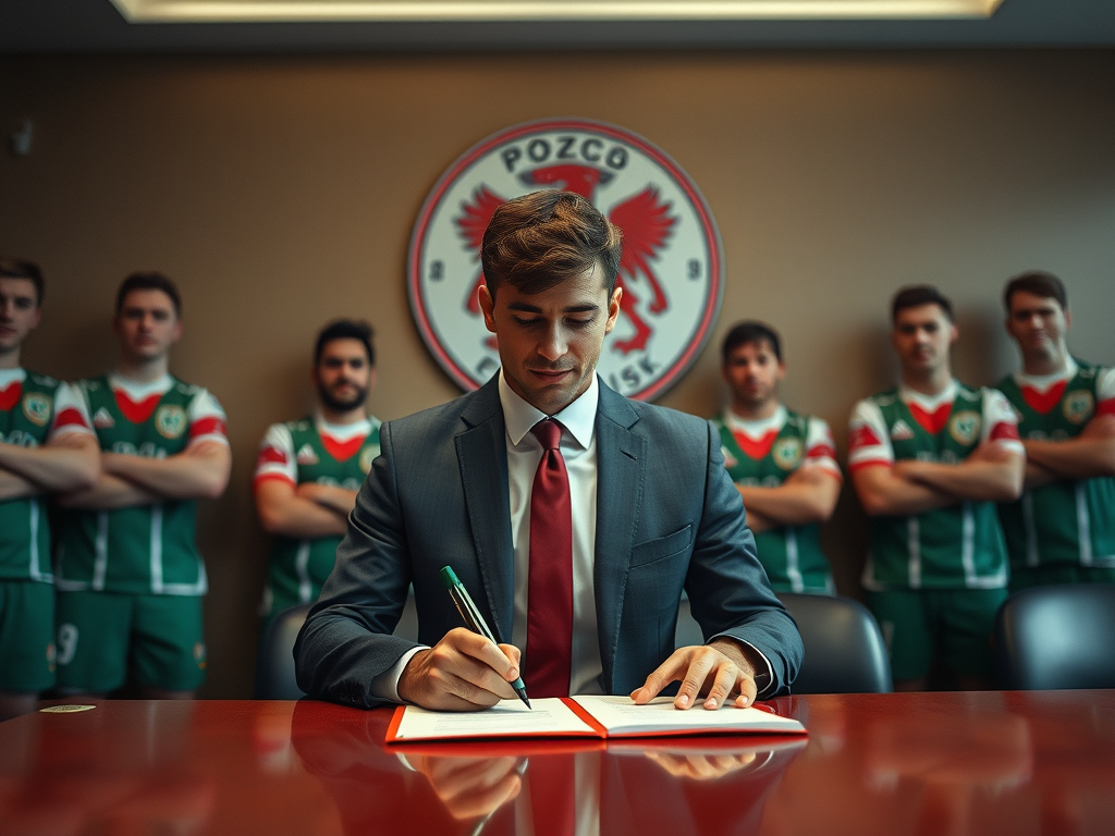 Legia Warszawa i Pogoń Grodzisk: Nowy napastnik w zespole