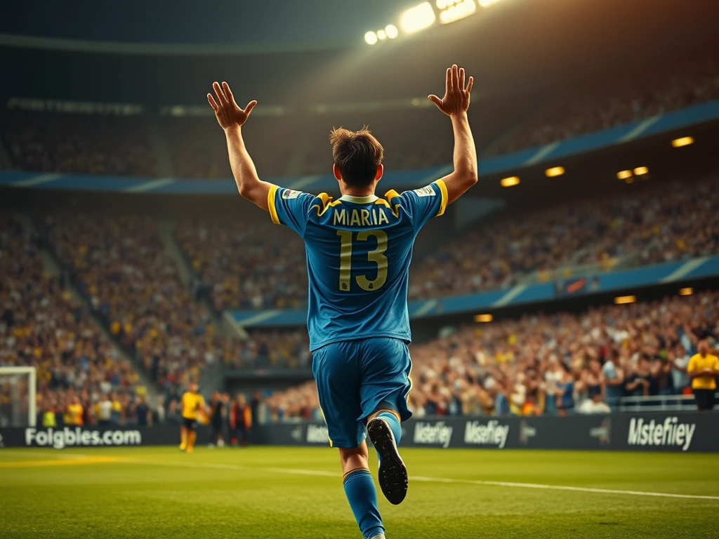 Rosario Central se clasificó a la Copa Libertadores gracias a un gol de Ángel Di María