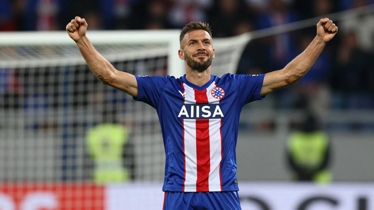 HNK Hajduk Split je u europskim natjecanjima postao rekorder, a to je uspjelo Dariju Melnjaku koji je zabio protiv Žalgirisa