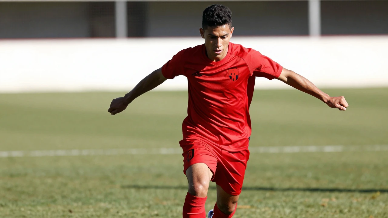 El delantero de 23 años, cedido por Guadalajara Chivas al club colombiano, ha anotado dos tantos en cinco partidos...