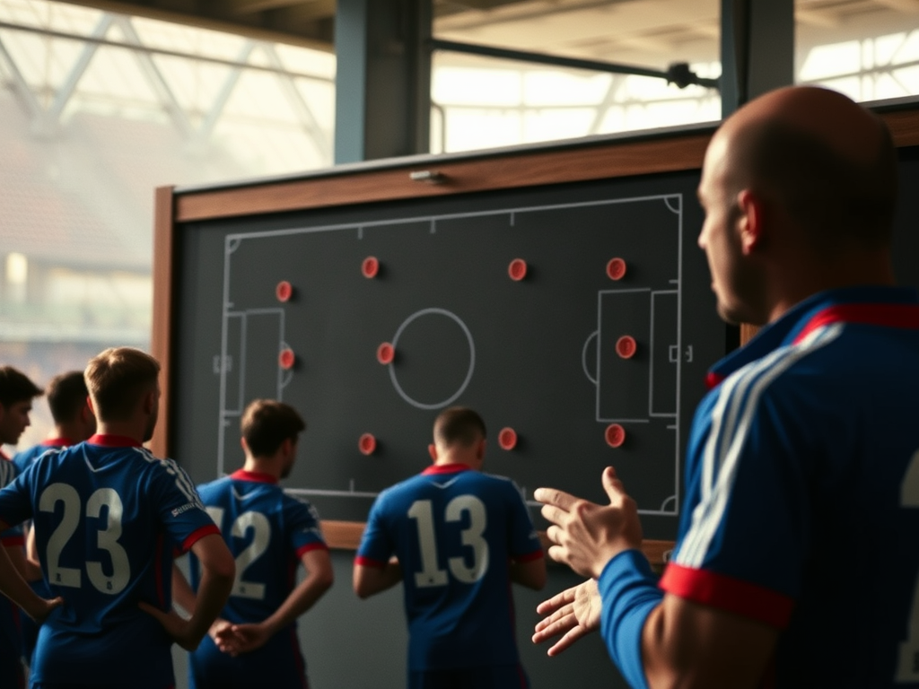 San Lorenzo de Almagro's tactical formation against Huracán