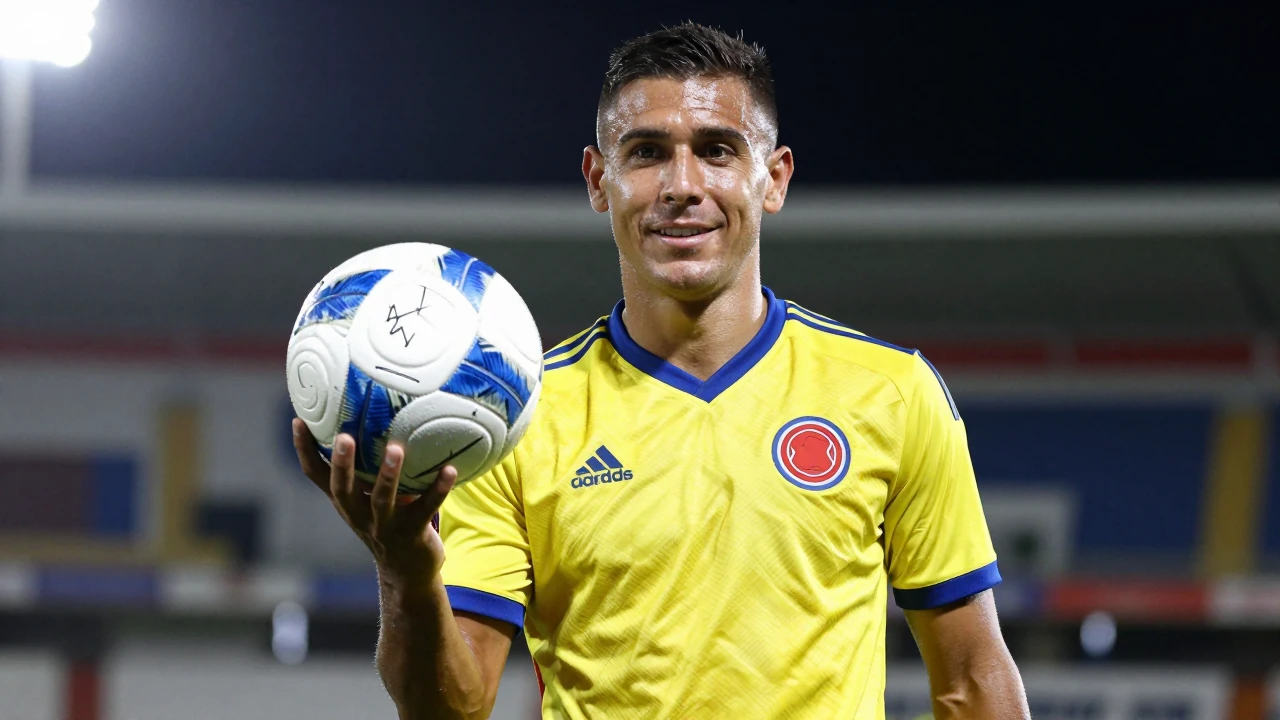 El presidente de la FIFA, Gianni Infantino, asistió a la ceremonia de juramento del nuevo presidente colombiano, Abelardo...