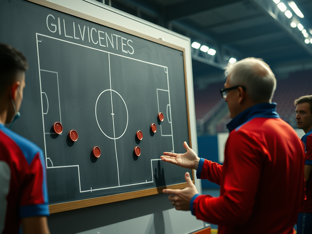 Táticas de jogo do Gil Vicente para a nova temporada