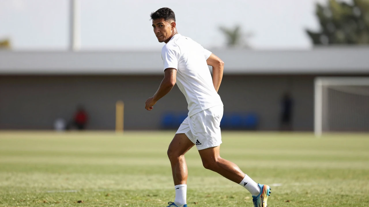 El atacante argentino se reincorporó al grupo este martes en El Barrial y aspira a tener minutos en el clásico ante el...