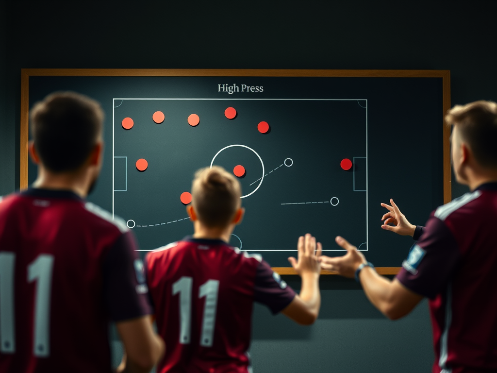 Reggiana's tactical evolution: High press analysis