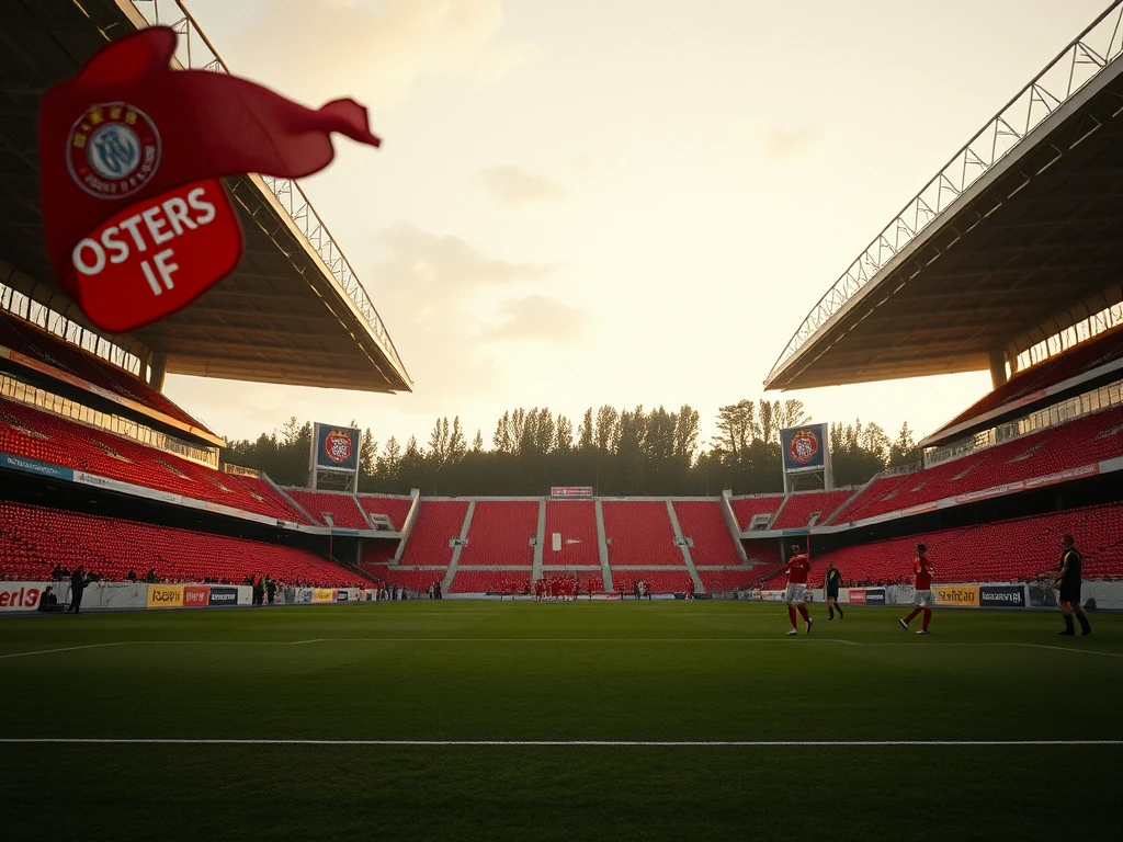 Östers IF spelade klart matchen mot IFK Göteborg trots en chockande händelse på planen