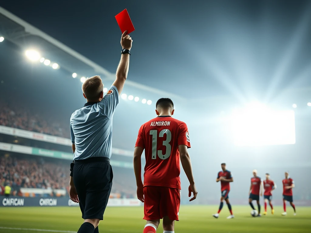 Paraguay national football team beats Turkey 1-0 in World Cup 2026, but Miguel Almirón's red card for covering his mouth...