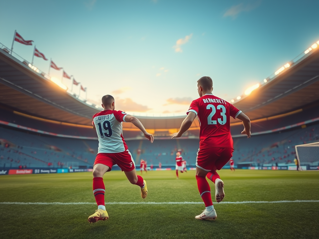Dynamic midfield duo: N. Benedetti and G. Berggren