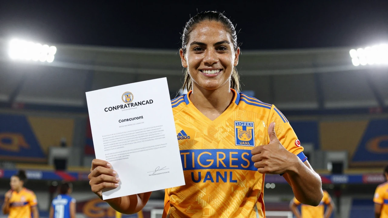 Tigres UANL Femenil ha vendido a su estrella Lizbeth Ovalle a Orlando Pride por un traspaso récord en fútbol femenino...