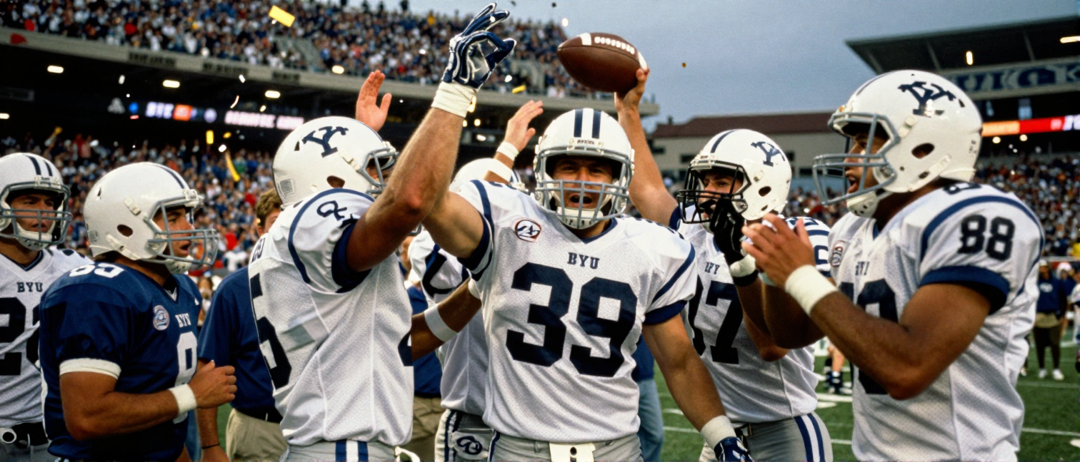 BYU Cougars Win 1983 Holiday Bowl with Steve Young