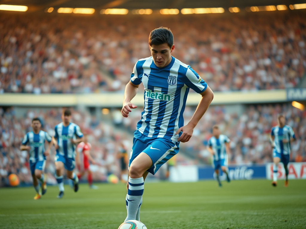 Sergio Gómez brilla en el centro del campo de Real Sociedad B