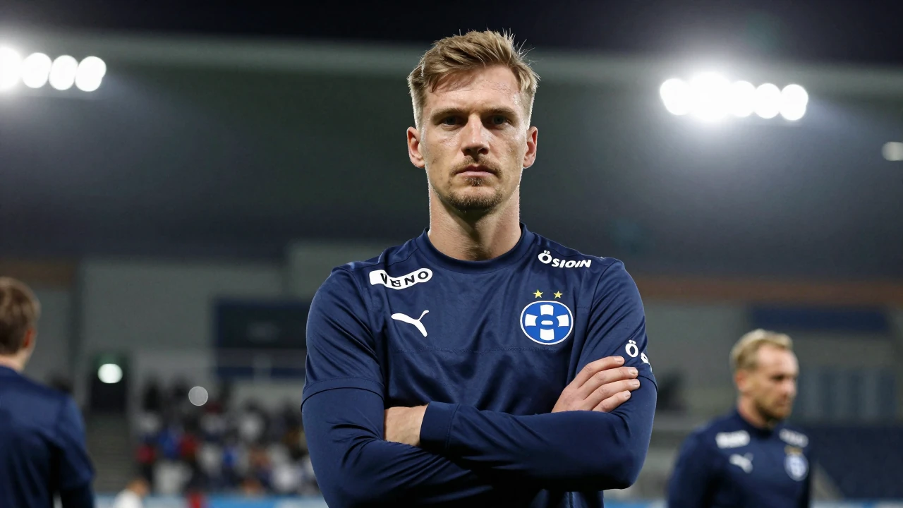 Östers IF tar avstånd från incidenten där smällare kastades in på planen under matchen mot Landskrona BoIS