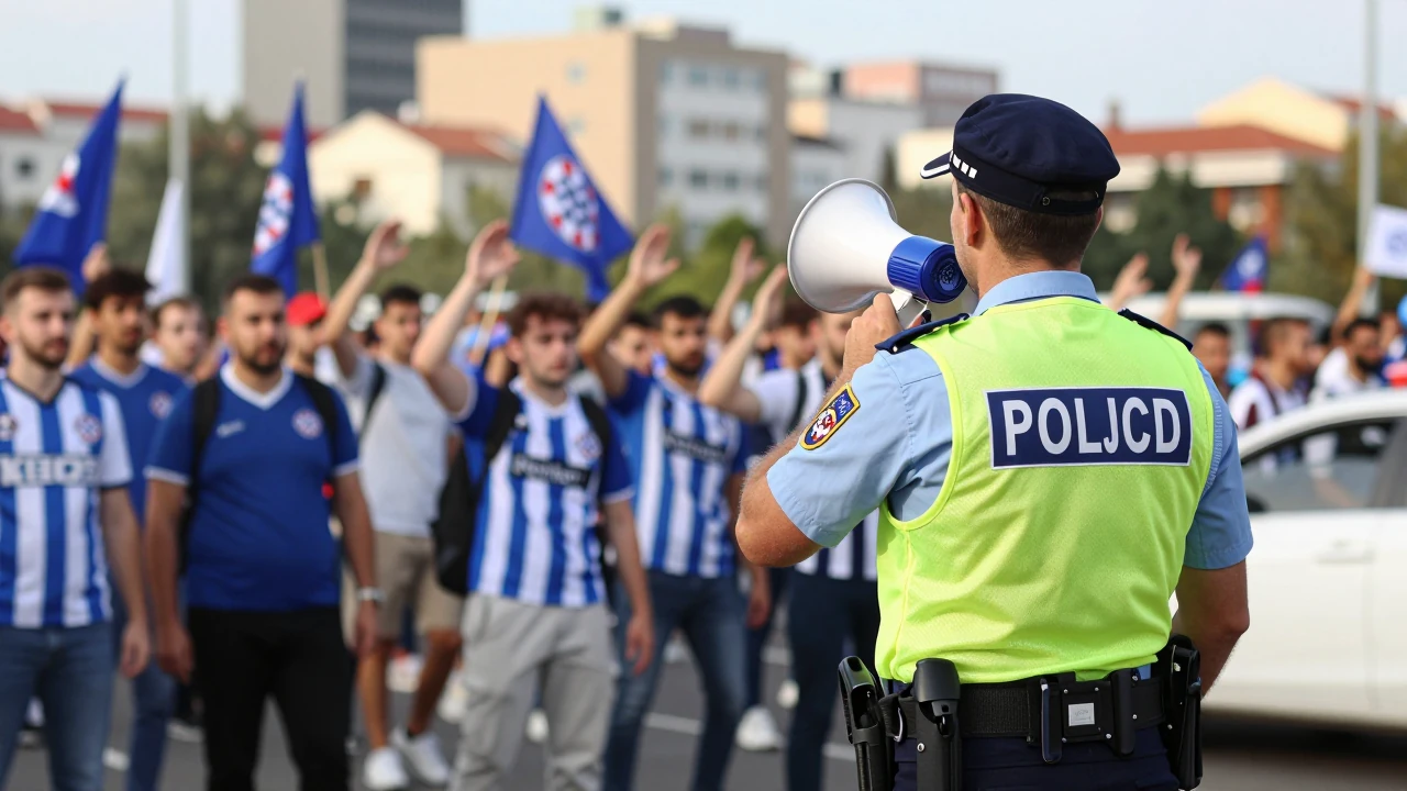 Policija objavila upute za navijače uoči utakmice Hajduk - Istra, kao što su ograničena kretanja vozila u blizini...