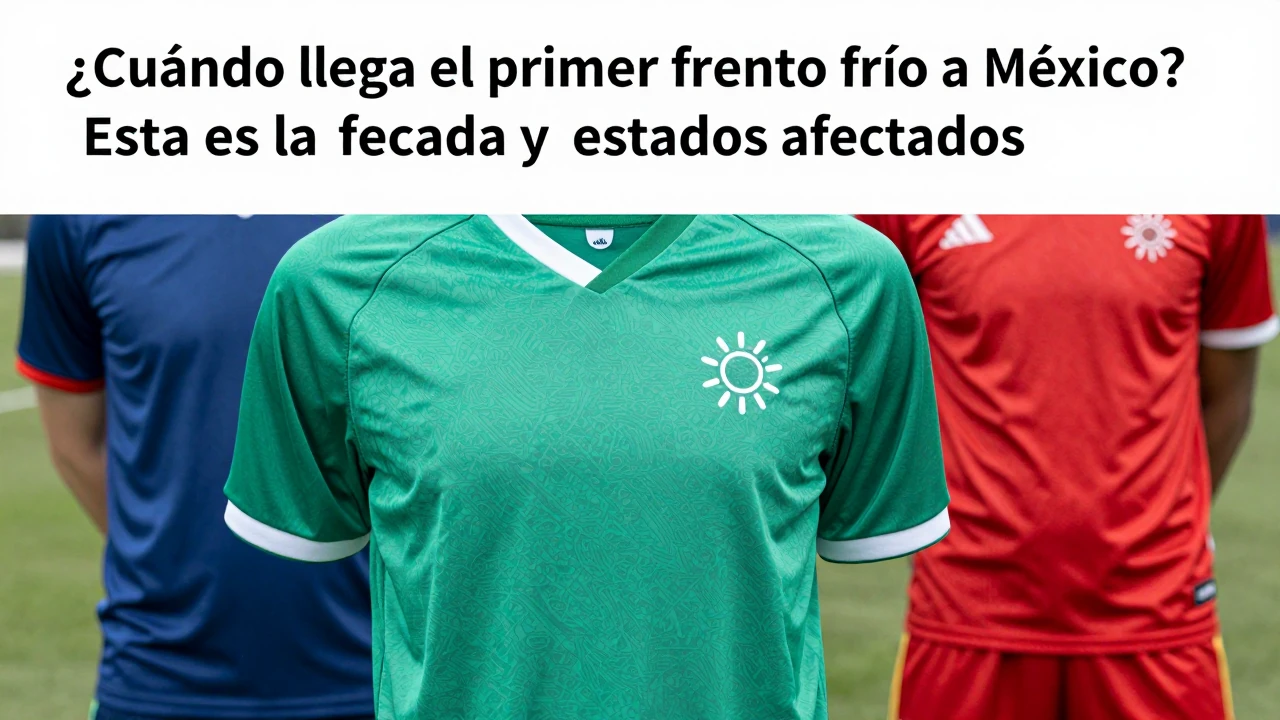 El Servicio Meteorológico Nacional informa que el primer frente frío de la temporada llegará a México en septiembre de...