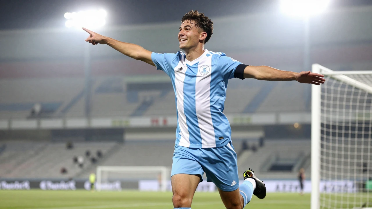 Los jóvenes Gianluca Prestianni y Franco Mastantuono anotaron sus primeros goles con la selección mayor de Argentina en...