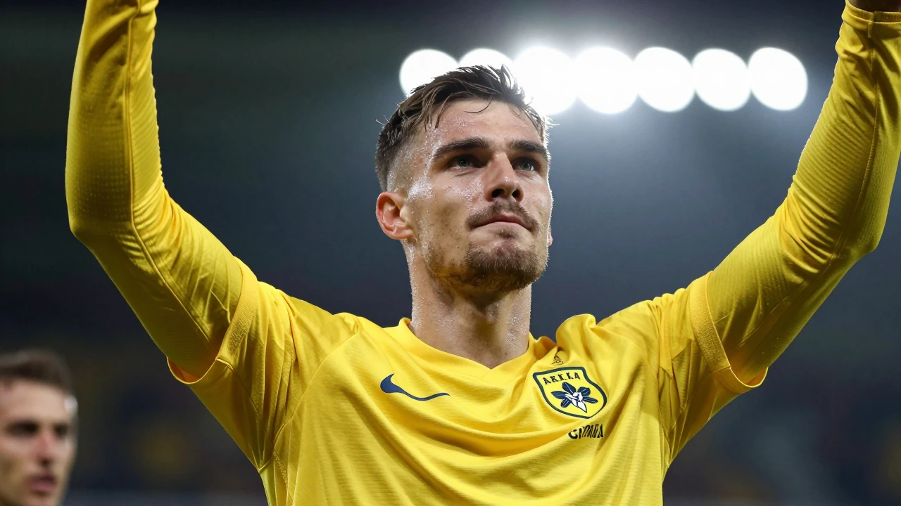 Arka Gdynia wygrała kontrolny mecz z Stalą Rzeszów 2:1, a bramki dla żółto-niebieskich zdobyli Jakub Witek i Mateusz Wdowiak