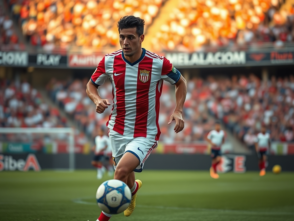 The shine of J. Liceaga at Guadalajara Chivas