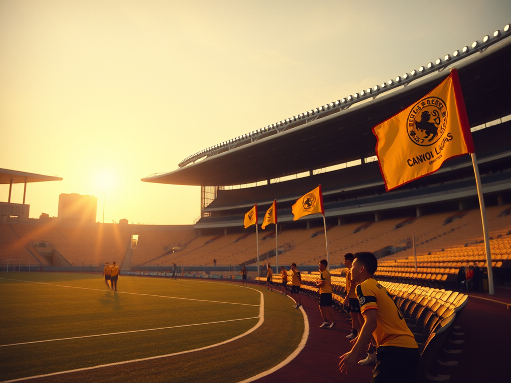 Cangzhou Mighty Lions prepare for the upcoming season
