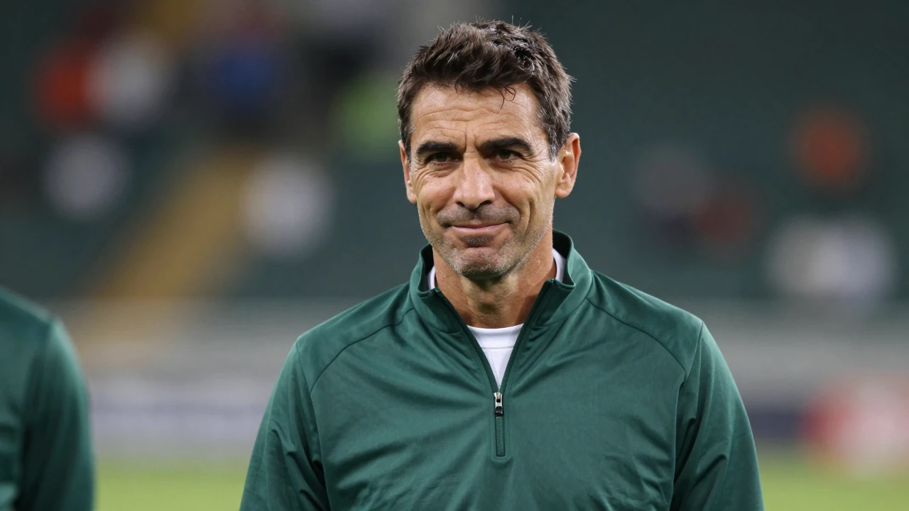 Los jugadores de Santos Laguna, Pascal Jansen y Agustín Ojeda, participaron en una conferencia previa al partido contra...