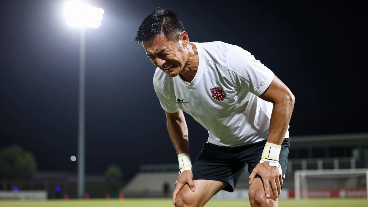 El portero Luis García sufrió un desgarro muscular que lo obligó a abandonar el partido ante Atlante, dejando su...
