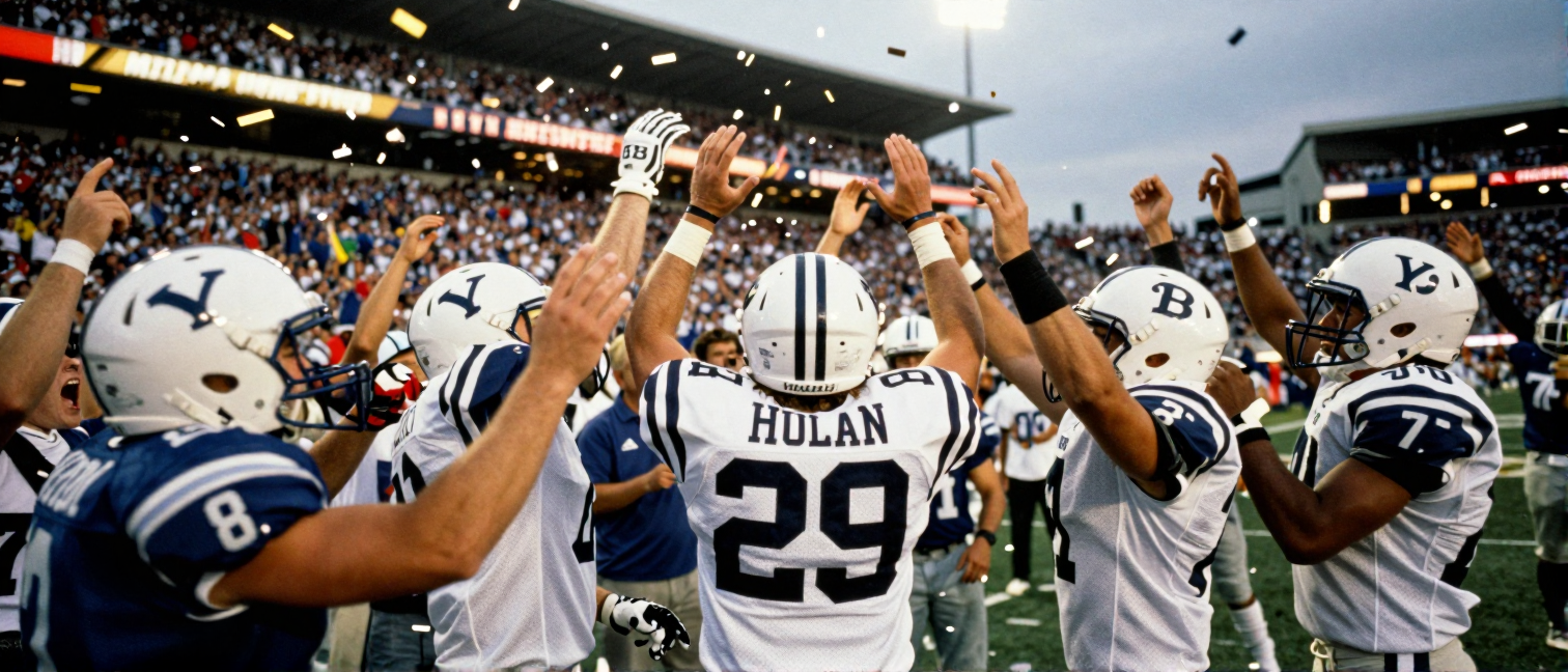 BYU Cougars Triumph in 1981 Holiday Bowl Thriller for Fans