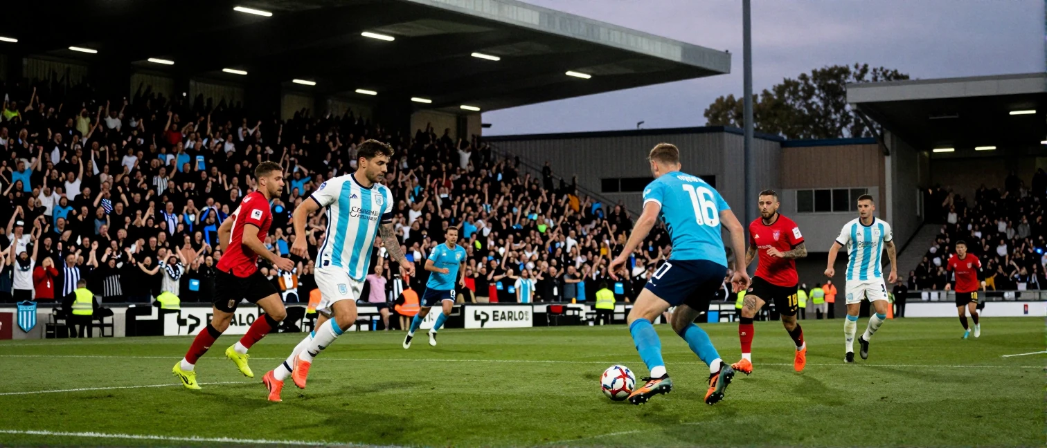 Argentina fans unite after England win: Racing and Defensa y Justicia fans sing together