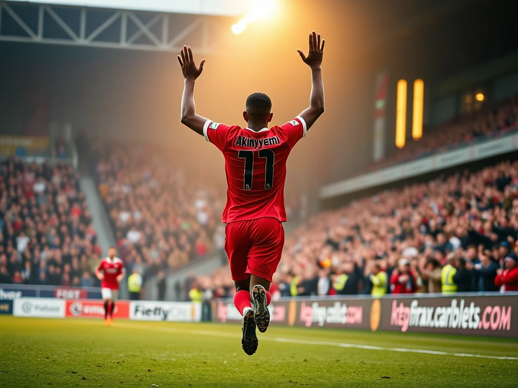 York: D. Akinyemi has emerged as a crucial player for Derry City, leading their attack and scoring vital goals this season