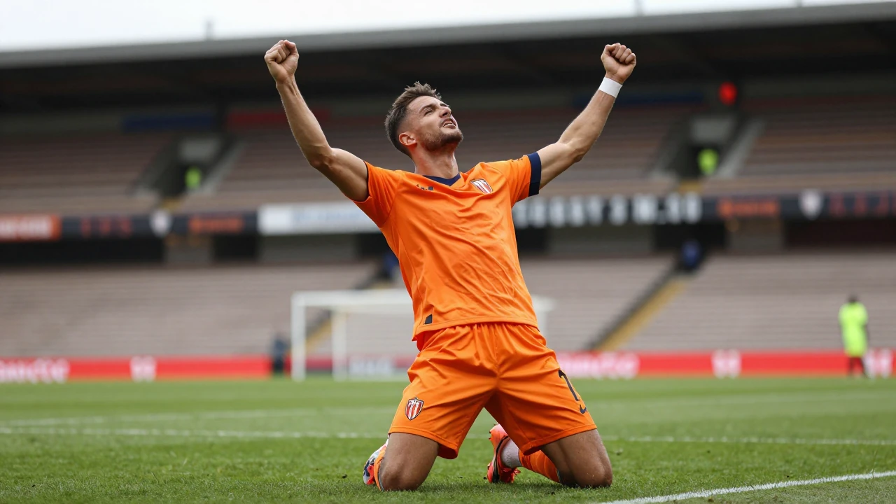Oldham Athletic moved clear of the League Two relegation zone with a key 2-1 home victory over Accrington Stanley on...