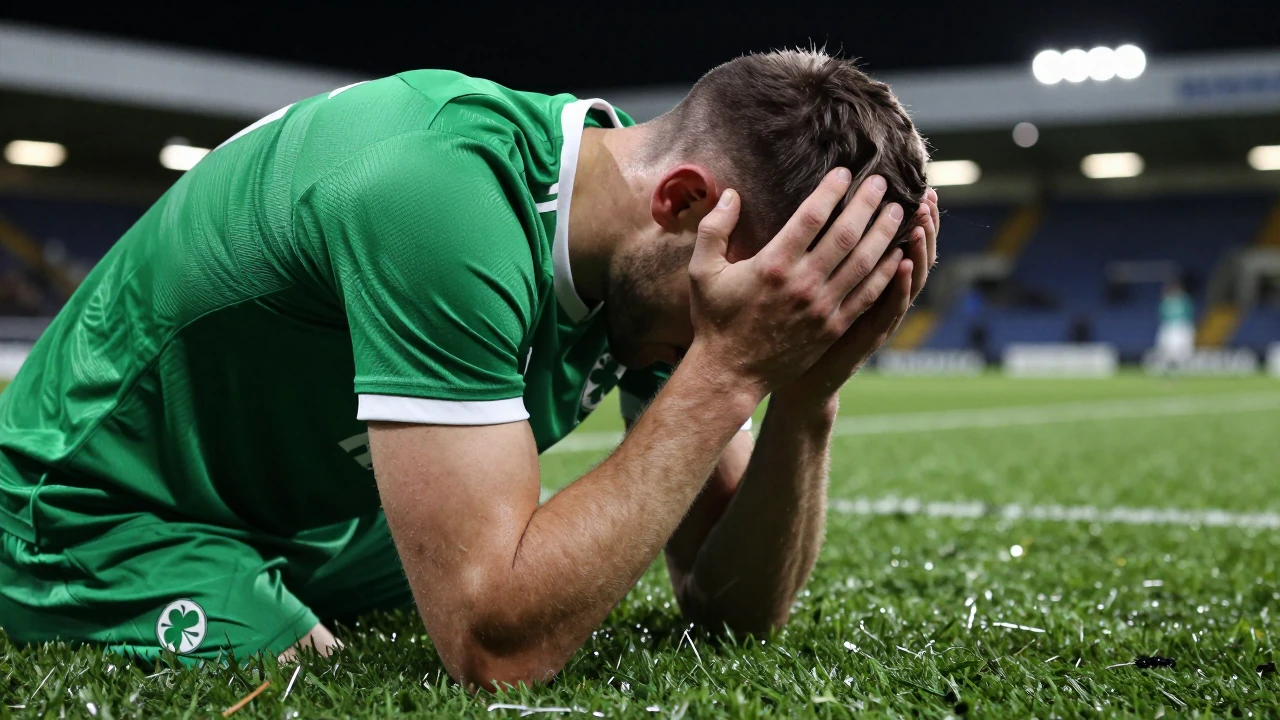 A Graham Burke own goal saw Shamrock Rovers lose 1-0 to KuPS, exiting the Conference League playoffs with a 2-1 aggregate...