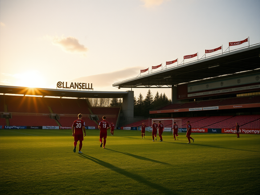 Promising form for Llanelli AFC's A. Pennock