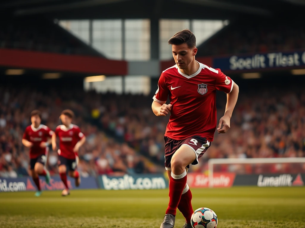 R. Flynn has established himself as a crucial midfielder for Arbroath, showcasing remarkable skill and determination