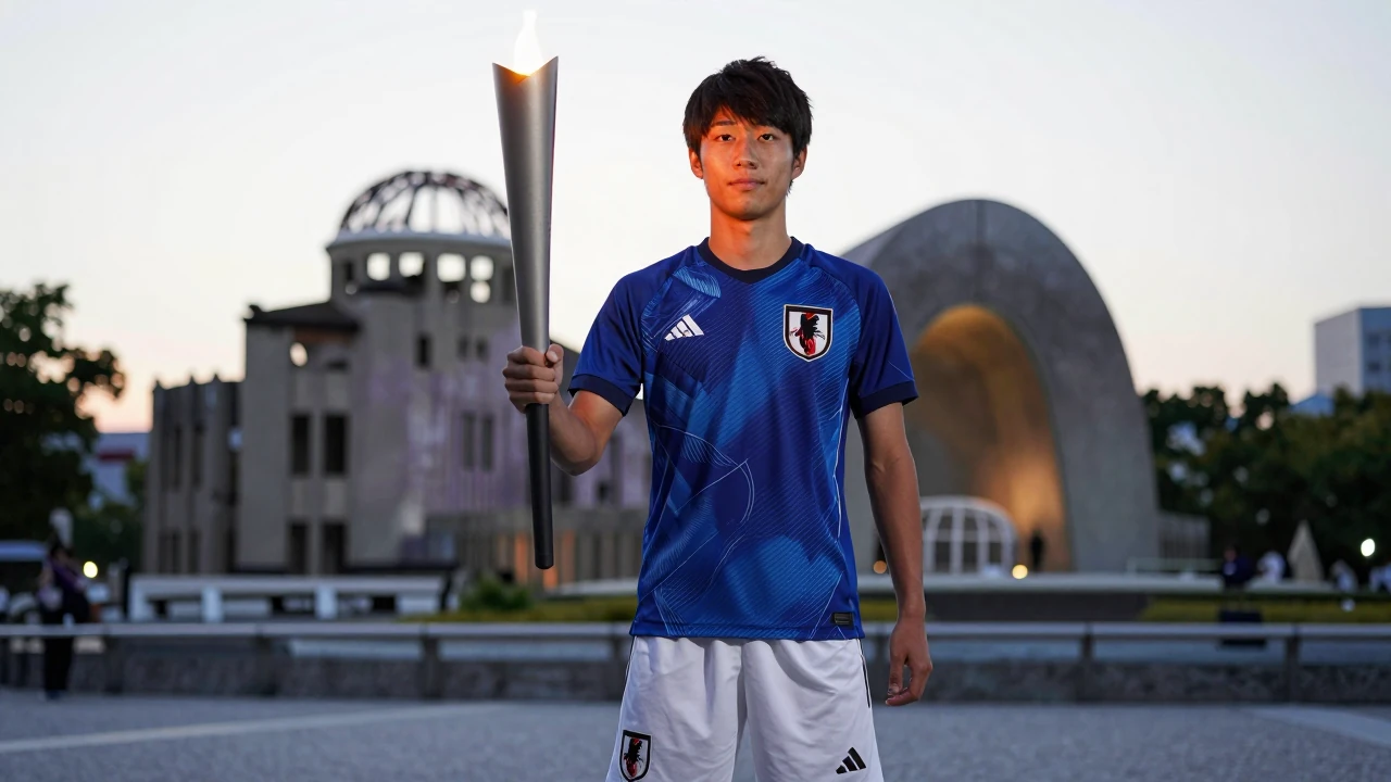 監督 森保が広島で聖火リレー採火式に参加。日本代表が2点差でブラジルに敗れた
