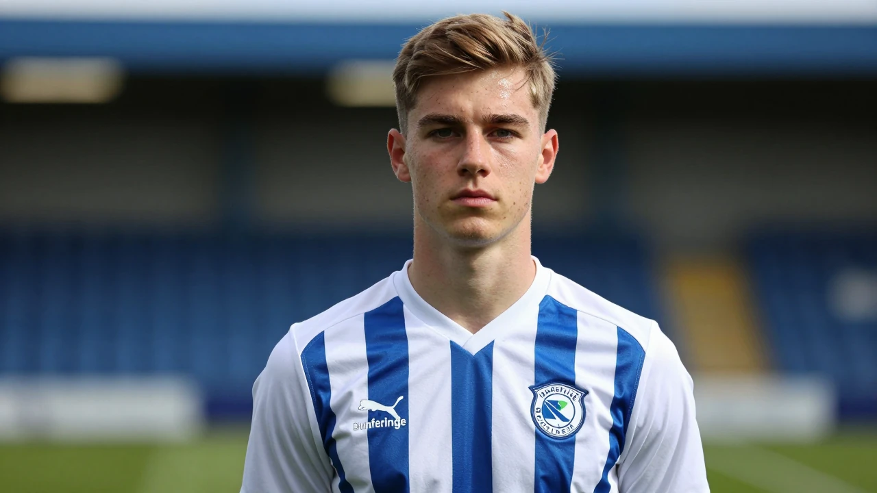 Dunfermline Athletic have signed Aaron Donnelly on a season-long loan from Dundee