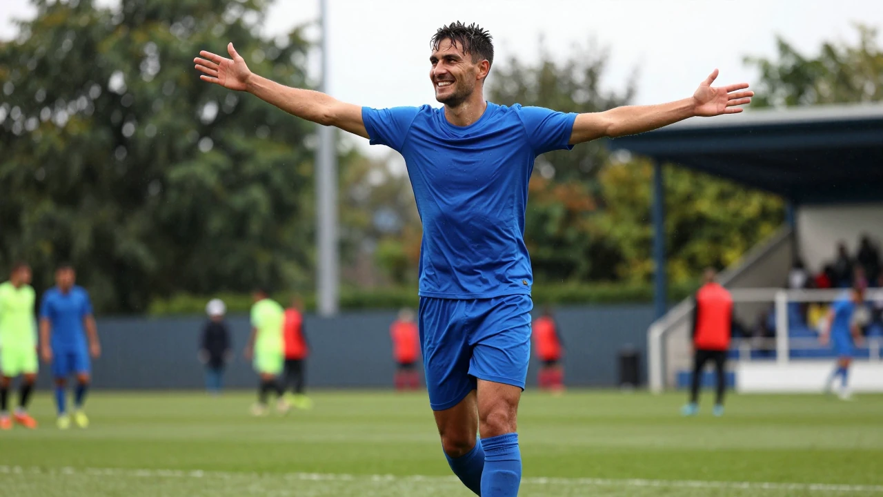 Sam Austin scored his first career hat-trick in Southend United's 6-1 win over Gateshead, boosting his season total to...