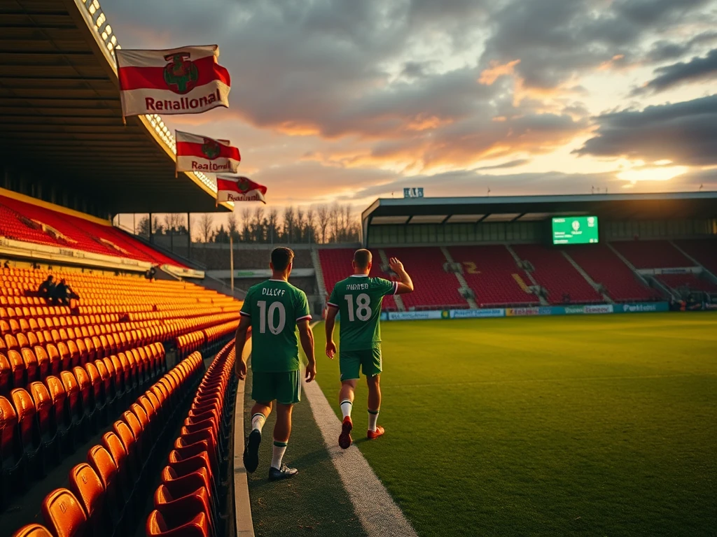 Portadown fan injured in horrific fall during Sports Direct Premiership match, praises medical team for quick response