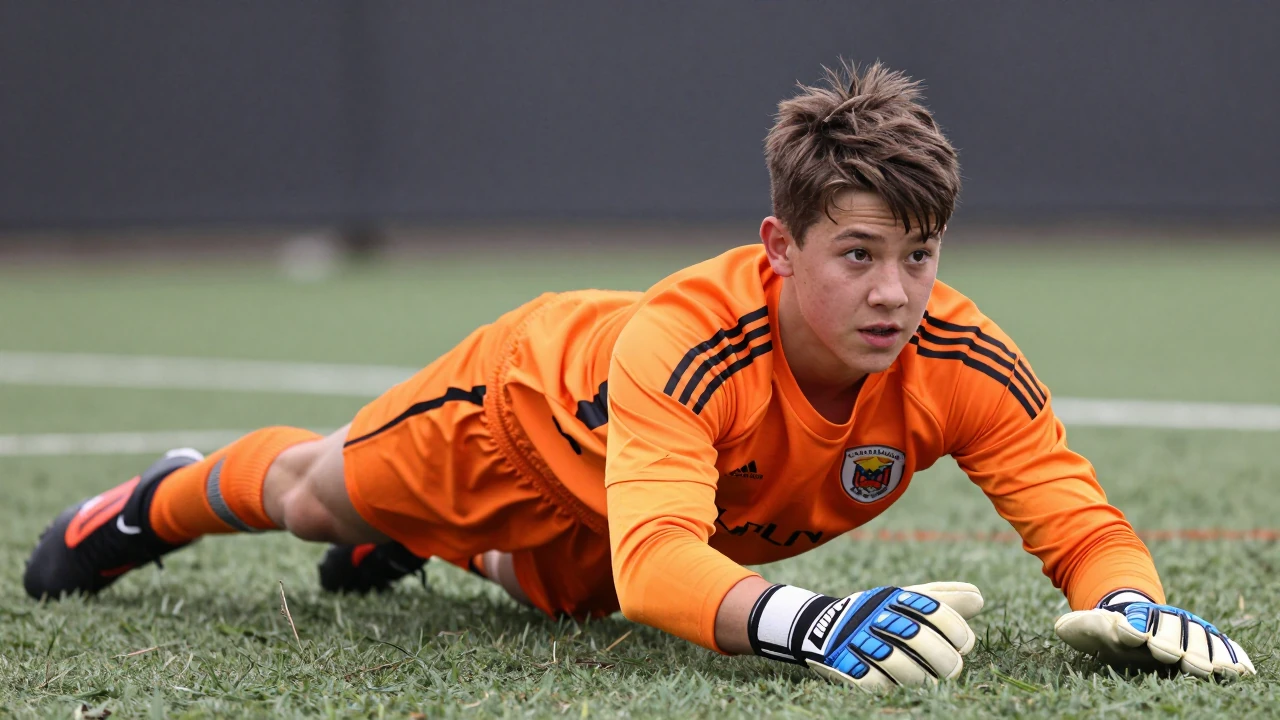 Larne youth goalkeeper Phoenix Blayney, son of ex-NI keeper Alan, signs Arsenal scholarship after turning down Liverpool...